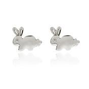 Load image into Gallery viewer, Diamante Bunny Stud Earrings
