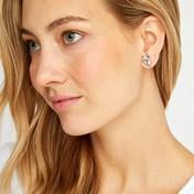 Load image into Gallery viewer, Diamante Bunny Stud Earrings
