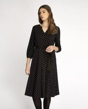 Load image into Gallery viewer, Black Multi Spot Dress
