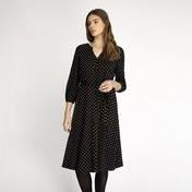 Load image into Gallery viewer, Black Multi Spot Dress

