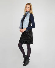 Load image into Gallery viewer, Black Starscatter Print Cord Pinafore
