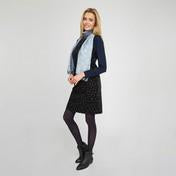 Load image into Gallery viewer, Black Starscatter Print Cord Pinafore
