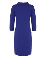 Load image into Gallery viewer, Cobalt Bardot Neck Textured Dress

