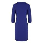 Load image into Gallery viewer, Cobalt Bardot Neck Textured Dress
