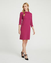 Load image into Gallery viewer, Cranberry Textured Bardot Dress
