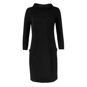 Load image into Gallery viewer, Black Bardot Textured Dress
