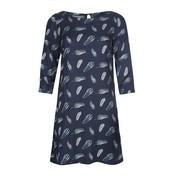 Load image into Gallery viewer, Feathers Navy Twill Tunic

