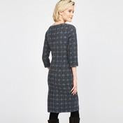 Load image into Gallery viewer, Brushed Check Jersey Dress
