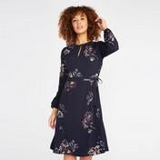 Load image into Gallery viewer, Floral Navy Dress

