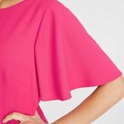 Load image into Gallery viewer, Hot Pink V-Back Dress
