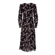 Load image into Gallery viewer, Fit-n-Flare Ruffle Floral Dress
