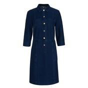 Load image into Gallery viewer, 3/4 Sleeve Denim Shirt Dress
