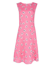 Load image into Gallery viewer, Falling Daisy Fit and Flare Dress
