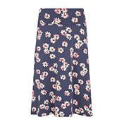 Load image into Gallery viewer, Blossom Print Midi Jersey Skirt
