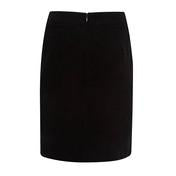 Load image into Gallery viewer, Black Velvet A-Line Skirt
