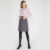 Load image into Gallery viewer, Herringbone A-Line Skirt
