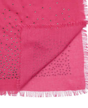 Load image into Gallery viewer, Diamante Hot Pink Scarf
