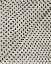 Load image into Gallery viewer, Black and Blonde Spotted Scarf
