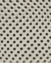 Load image into Gallery viewer, Black and Blonde Spotted Scarf
