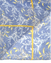 Load image into Gallery viewer, Light Blue Underwater Leaves Scarf
