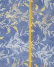 Load image into Gallery viewer, Light Blue Underwater Leaves Scarf
