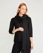 Load image into Gallery viewer, Black Diamante Scarf
