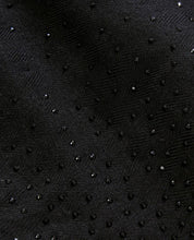 Load image into Gallery viewer, Black Diamante Scarf
