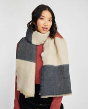 Load image into Gallery viewer, Colour Block Stripe Scarf
