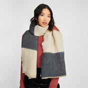 Load image into Gallery viewer, Colour Block Stripe Scarf
