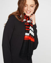 Load image into Gallery viewer, Clementine Stripe Scarf
