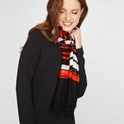 Load image into Gallery viewer, Clementine Stripe Scarf
