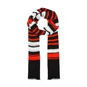 Load image into Gallery viewer, Clementine Stripe Scarf
