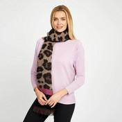 Load image into Gallery viewer, Leopard Print Warm Handle Scarf
