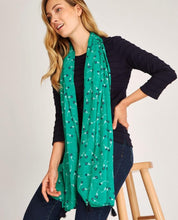 Load image into Gallery viewer, Eden Garden Sprig Tassel Scarf
