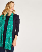 Load image into Gallery viewer, Eden Garden Sprig Tassel Scarf
