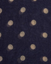 Load image into Gallery viewer, Cafe Creme Spot and Stripe Scarf
