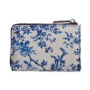 Load image into Gallery viewer, Butterfly Garden Zip Corner Wallet
