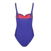 Load image into Gallery viewer, Blue Twist Front Swimsuit
