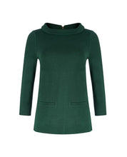 Load image into Gallery viewer, Evergreen 3/4 Sleeve Bardot Top
