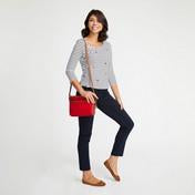 Load image into Gallery viewer, Embroidered Striped Lady Bird Tee Shirt
