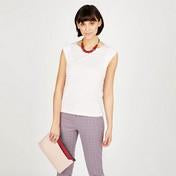 Load image into Gallery viewer, Antique Pink Mono Stripe Top
